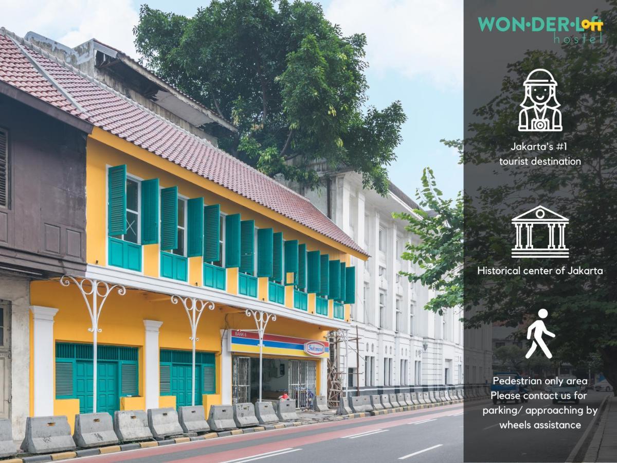 Wonderloft Hostel Kota Tua Jakarta Exteriér fotografie