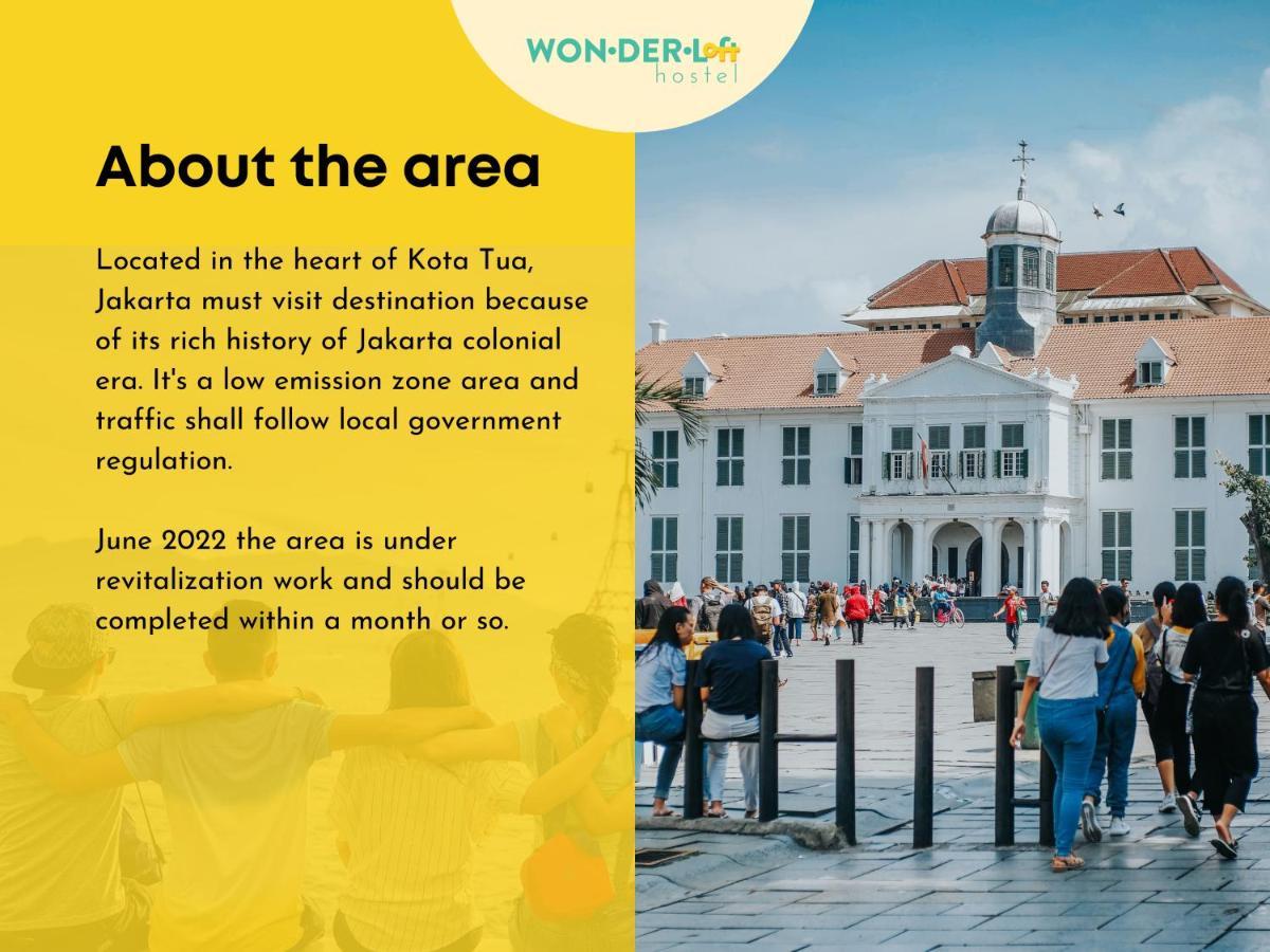 Wonderloft Hostel Kota Tua Jakarta Exteriér fotografie